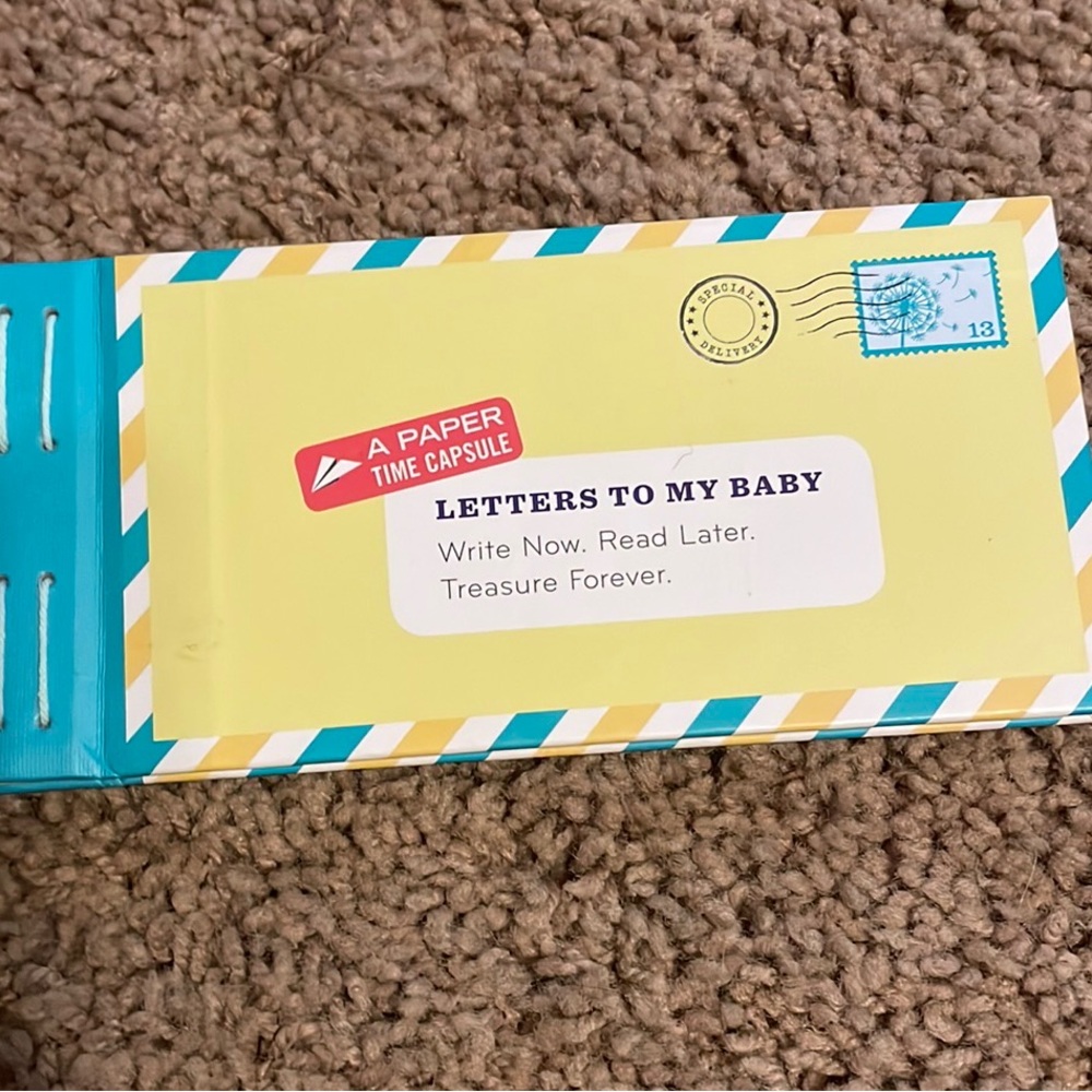 New Letters to my Baby keepsake activity.